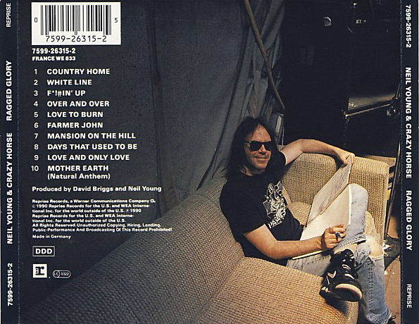 Neil Young + Crazy Horse - Ragged Glory (CD, Album)