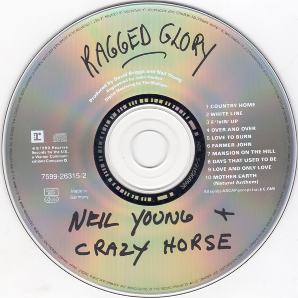 Neil Young + Crazy Horse - Ragged Glory (CD, Album)