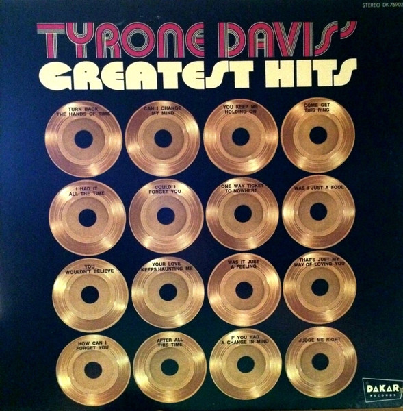 Tyrone Davis - Tyrone Davis' Greatest Hits (LP, Comp)