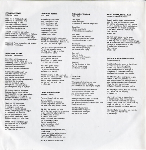 Scorpions - Taken By Force (LP, Album, RE)