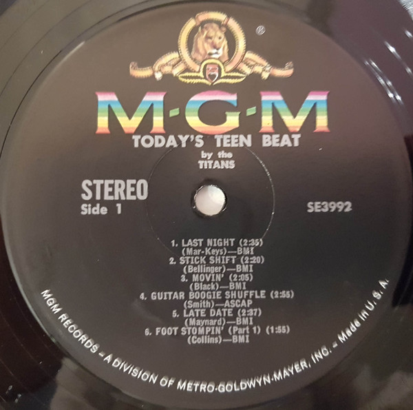 The Titans (6) - Today's Teen Beat (LP)