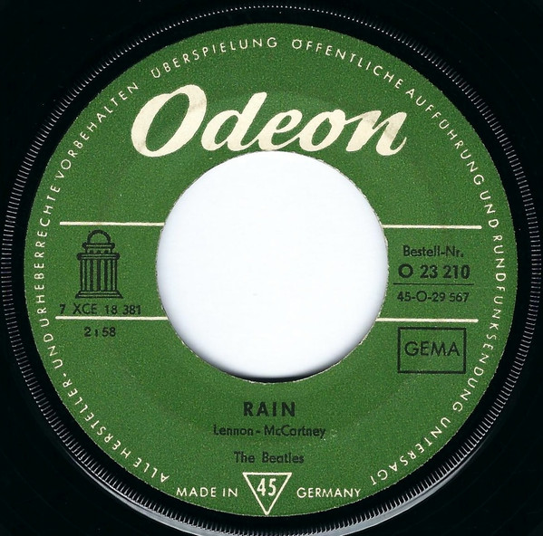 The Beatles - Paperback Writer / Rain (7
