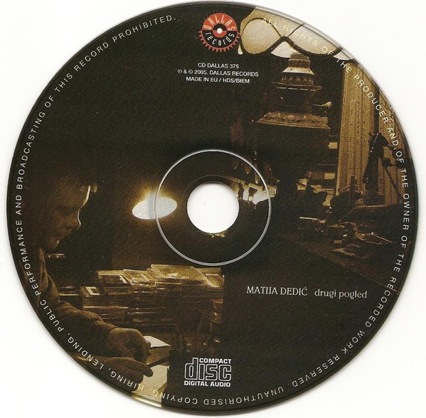 Matija Dedić - Drugi Pogled (CD, Album)
