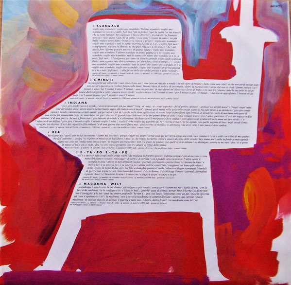 Gianna Nannini - Scandalo (LP, Album)