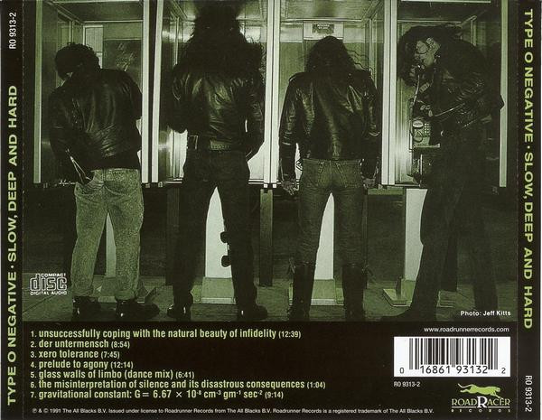 Type O Negative - Slow, Deep And Hard (CD, Album, RE)