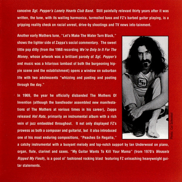 Frank Zappa - Strictly Commercial (The Best Of Frank Zappa) (CD, Comp)