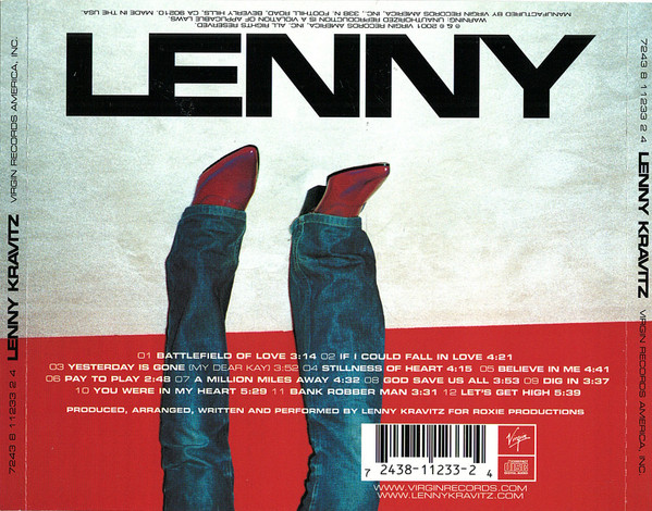 Lenny Kravitz - Lenny (CD, Album)