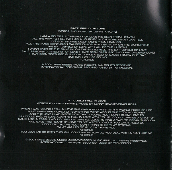 Lenny Kravitz - Lenny (CD, Album)