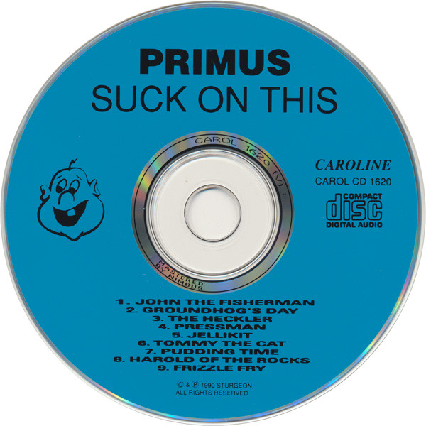 Primus - Suck On This (CD, Album)