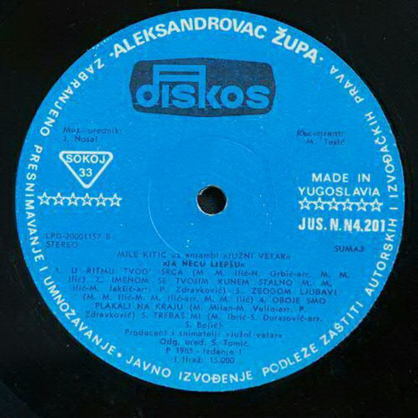 Mile Kitić uz Ansambl 