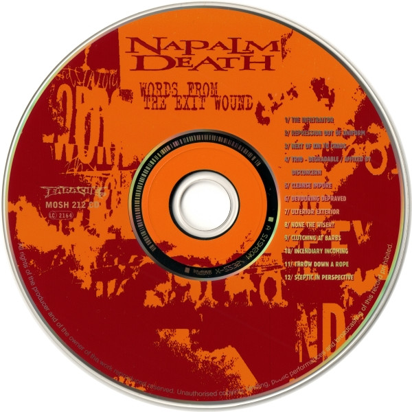 Napalm Death - Words From The Exit Wound (CD, Album)