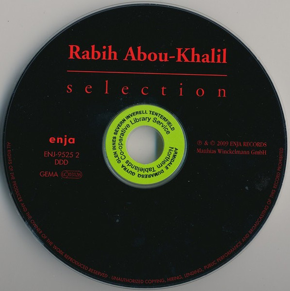Rabih Abou-Khalil - Selection (CD, Album, Comp)