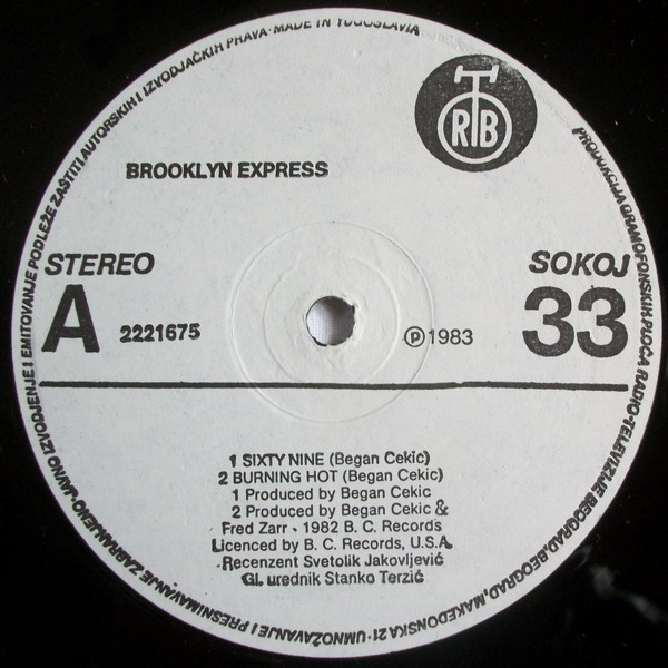 Brooklyn Express - Brooklyn Express (LP, Album, RP)