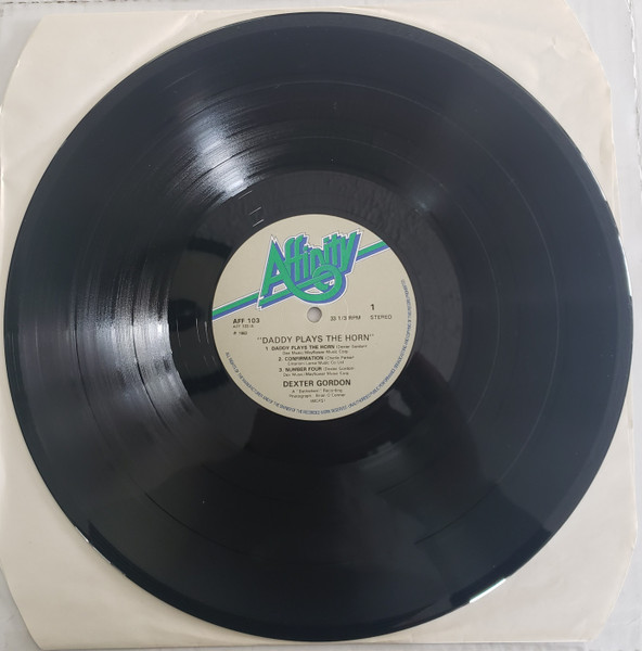 Dexter Gordon - Daddy Plays The Horn (LP, Album, RE)