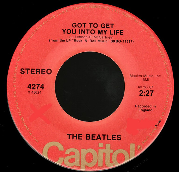 The Beatles - Got To Get You Into My Life (7
