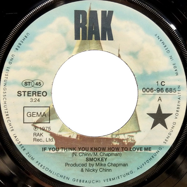 Smokey* - If You Think You Know How To Love Me (7
