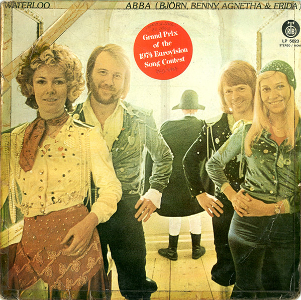 ABBA, BjÃ¶rn, Benny, Agnetha & Frida* - Waterloo (LP, Album, Whi)
