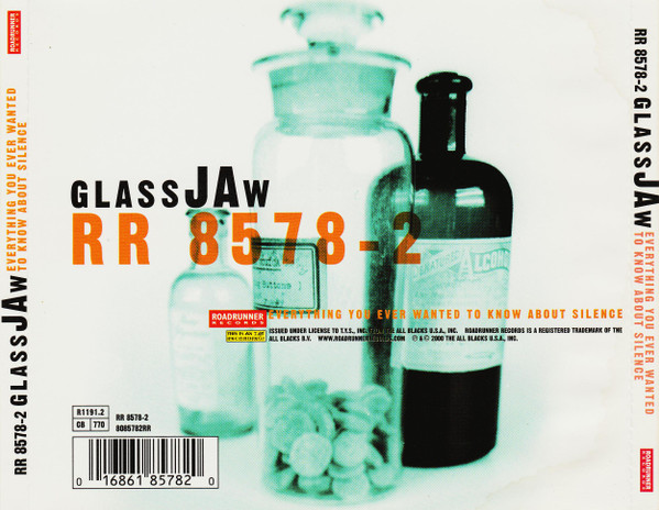 Glassjaw - Everything You Ever Wanted To Know About Silence (CD, Album)