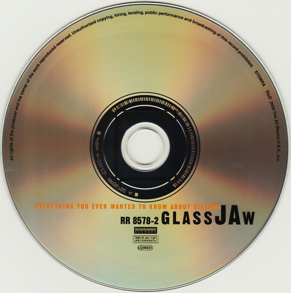 Glassjaw - Everything You Ever Wanted To Know About Silence (CD, Album)