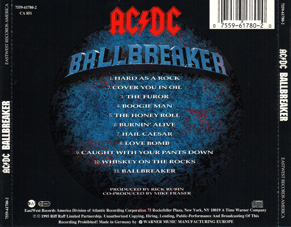 AC/DC - Ballbreaker (CD, Album)