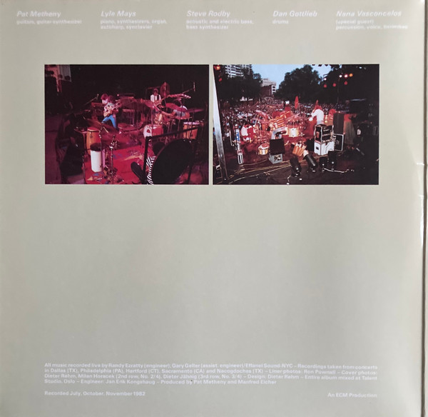 Pat Metheny Group - Travels (2xLP, Album, Gat)
