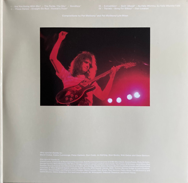 Pat Metheny Group - Travels (2xLP, Album, Gat)
