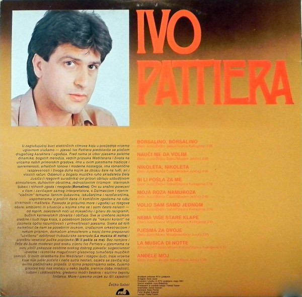 Ivo Pattiera - Ivo Pattiera (LP, Album)