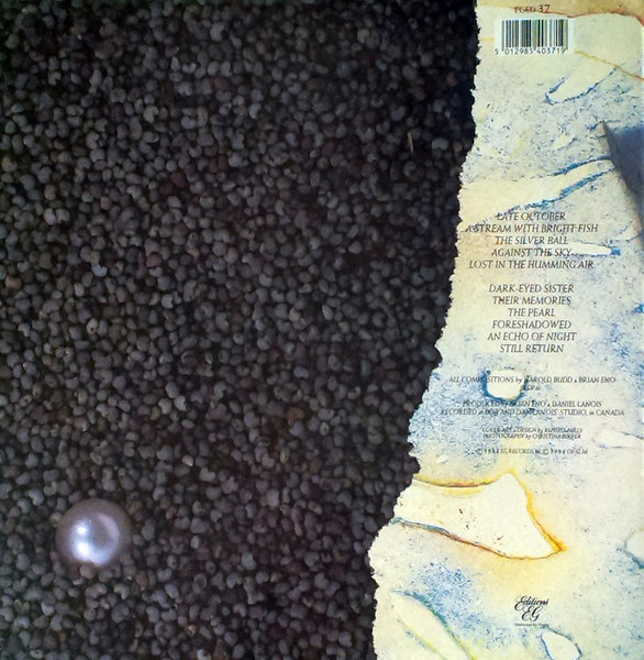 Harold Budd / Brian Eno With Daniel Lanois - The Pearl (LP, Album)