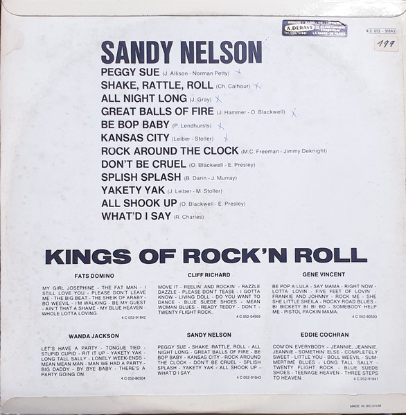 Sandy Nelson - Sandy Nelson (LP, Comp)