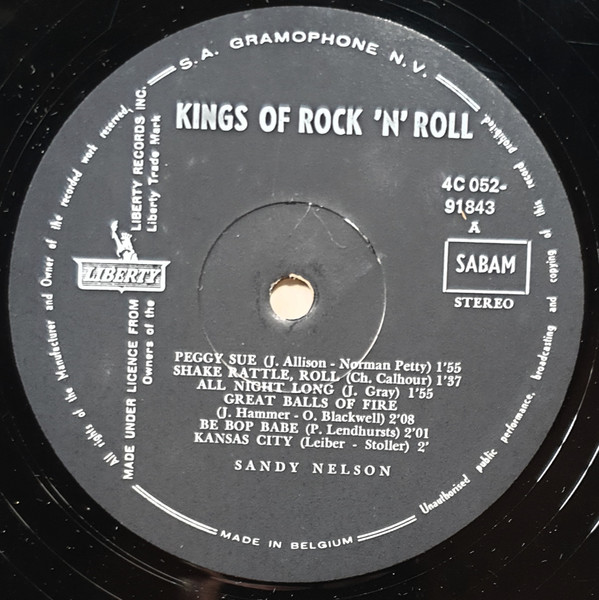 Sandy Nelson - Sandy Nelson (LP, Comp)