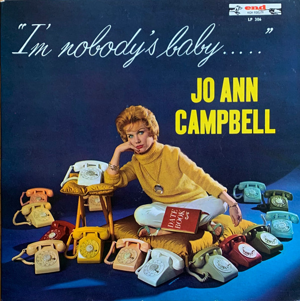 Jo Ann Campbell - I'm Nobody's Baby (LP, Album, Mono)