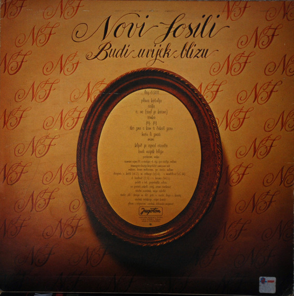 Novi Fosili - Budi Uvijek Blizu (LP, Album, RE)