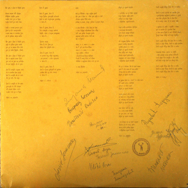 Novi Fosili - Budi Uvijek Blizu (LP, Album, RE)