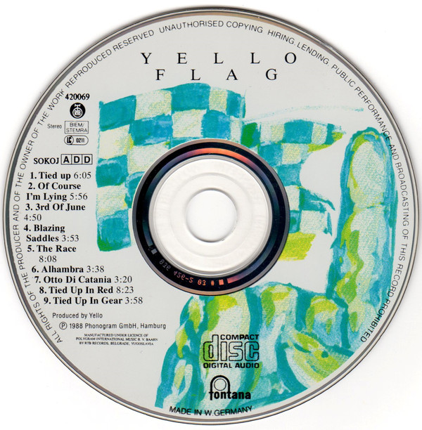Yello - Flag (CD, Album)