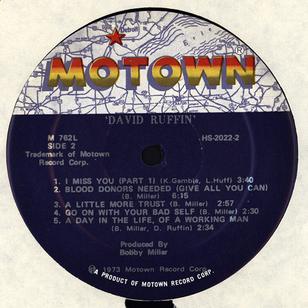 David Ruffin - David Ruffin (LP, Album)