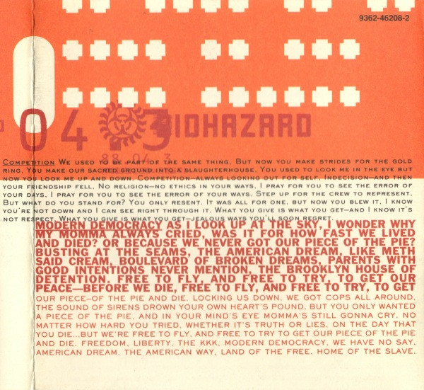 Biohazard - Mata LeÃ£o (CD, Album, O-C)