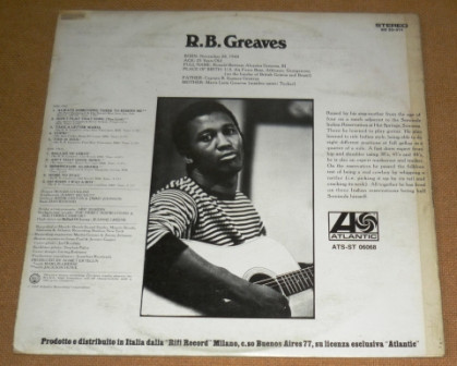 R.B. Greaves - R.B. Greaves (LP, Album)