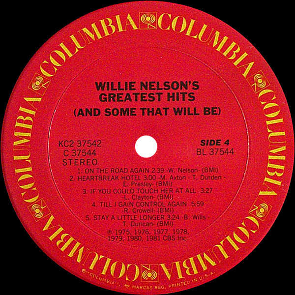 Willie Nelson - Greatest Hits (& Some That Will Be) (2xLP, Album, Comp, Gat)