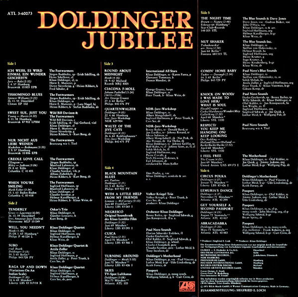 Doldinger* - Jubilee (3xLP, Comp)