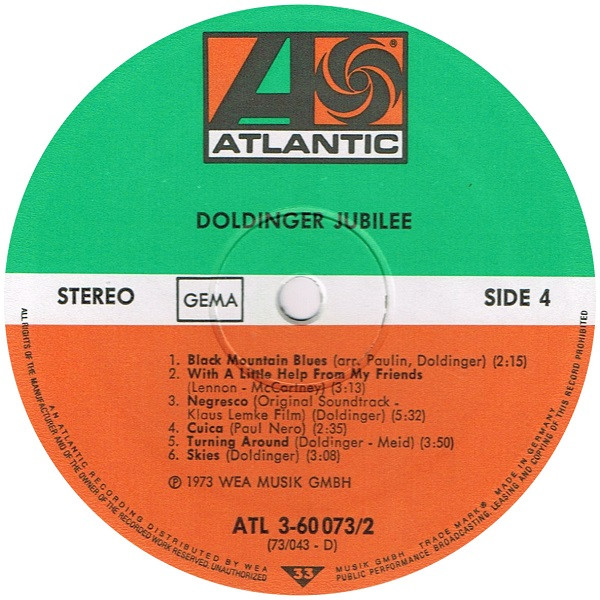 Doldinger* - Jubilee (3xLP, Comp)