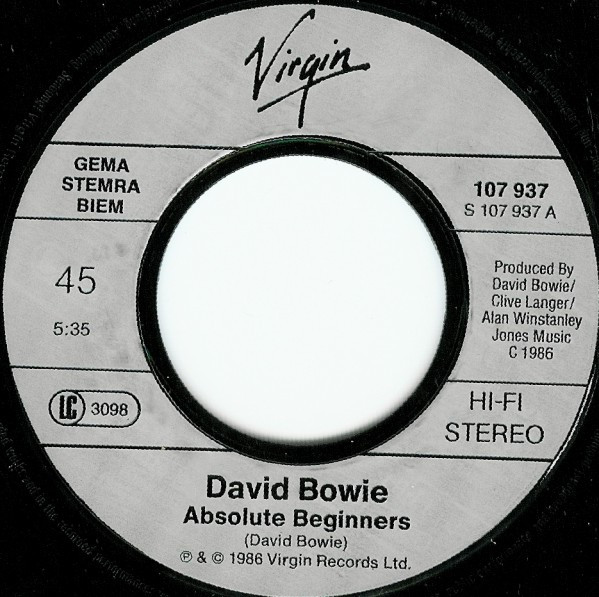 David Bowie - Absolute Beginners (7