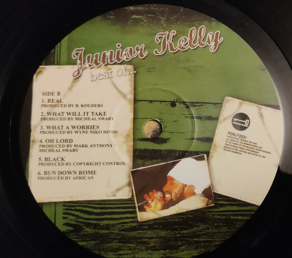 Junior Kelly - The Best Of... (LP, Comp)