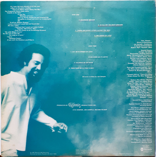 Joe Sample - Rainbow Seeker (LP, Album)
