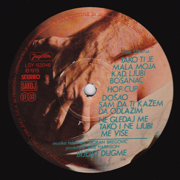 Bijelo Dugme - Å ta Bi Dao Da Si Na Mom Mjestu (LP, Album, RE, RP)