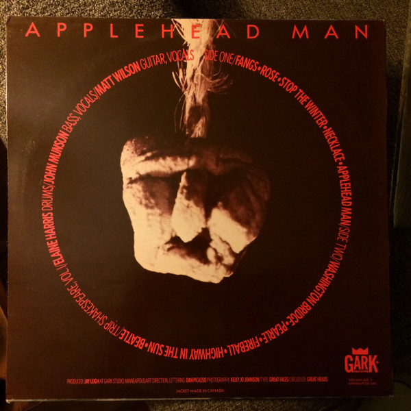 Trip Shakespeare - Applehead Man (LP, Album)