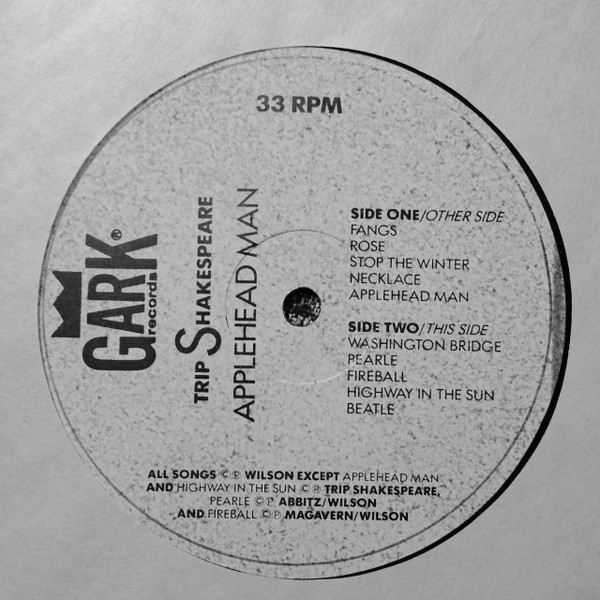 Trip Shakespeare - Applehead Man (LP, Album)