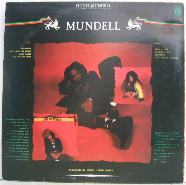 Hugh Mundell - Mundell (LP, Album)