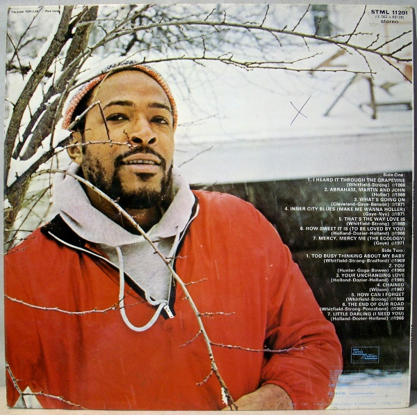 Marvin Gaye - The Hits Of Marvin Gaye (LP, Comp)
