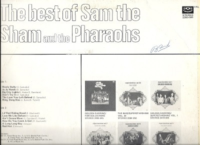 Sam The Sham & The Pharaohs - The Best Of Sam The Sham & The Pharaohs (LP, Comp)
