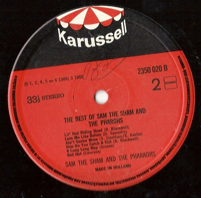 Sam The Sham & The Pharaohs - The Best Of Sam The Sham & The Pharaohs (LP, Comp)